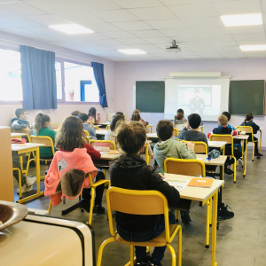 un chercheur d'Océanopolis en visio
